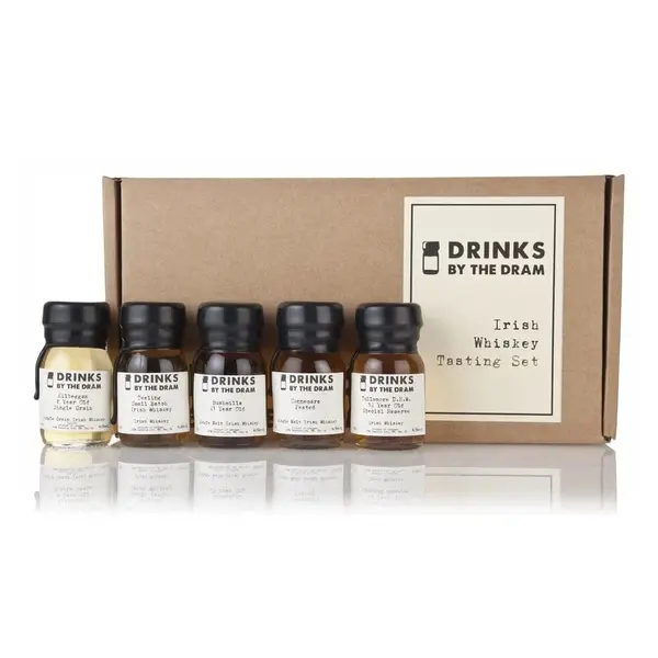 Drinks by the Dram Irish Whiskey Tasting Set 5x3cl