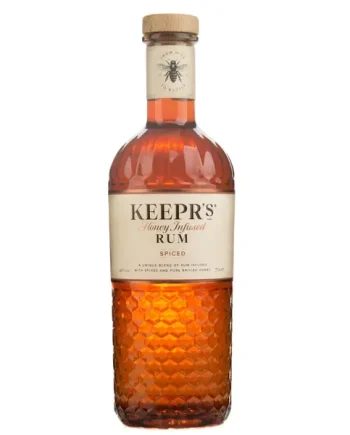 Keepr's Honey Infused Spiced Rum Mini 5cl