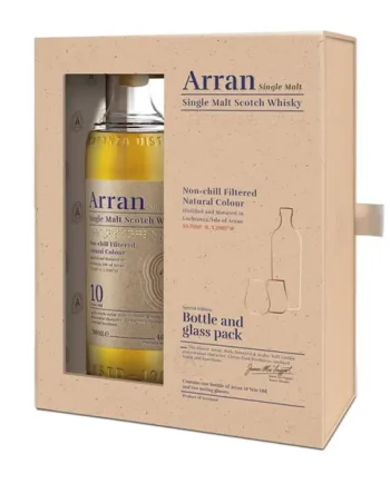 Arran 10 Year Old Glass Pack 70cl