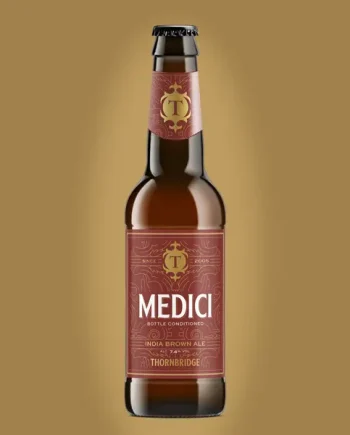 Medici, 7.4% Bottle Conditioned India Brown Ale