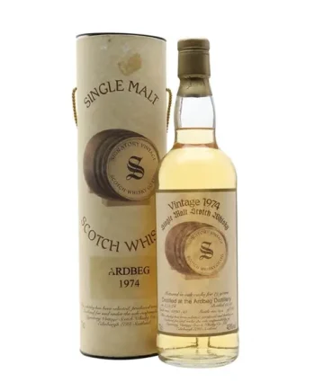 Ardbeg 1974 19 Year Old Cask 4390+91 Signatory