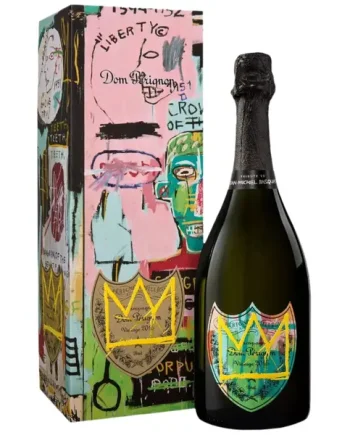 Dom Perignon 2015 Vintage Champagne Special Edition Tribute to Jean-Michel Basquiat Yellow Crown 75cl