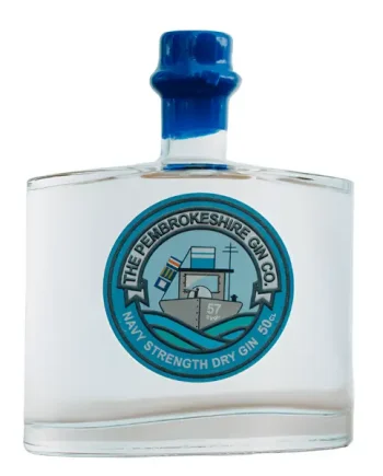 The Pembrokeshire Navy Strength Gin 50cl