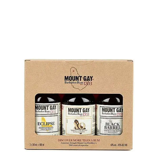Mount Gay Discovery Rum Pack 3x20cl