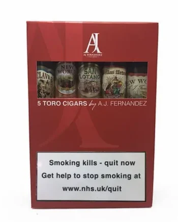 A.J. Fernandez Toro Sampler - Pack of 5 cigars