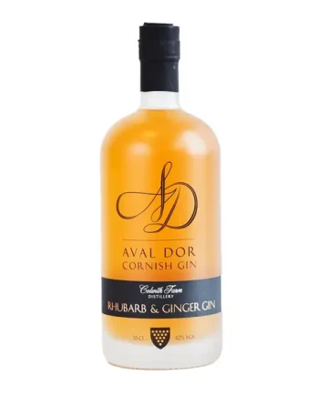 Aval Dor Cornish Rhubarb & Ginger Gin 70cl