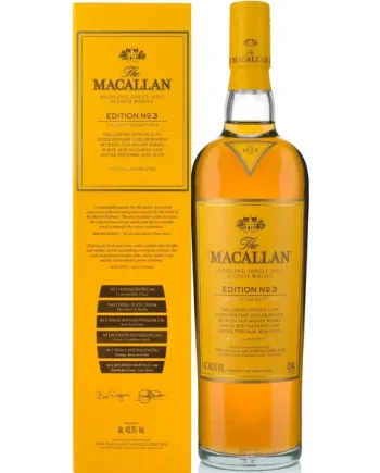 The Macallan Edition No. 3 Single Malt Scotch Whisky 70cl