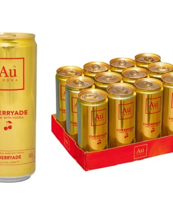 Au Vodka Cherryade Pre-Mixed Cans 12x330ml