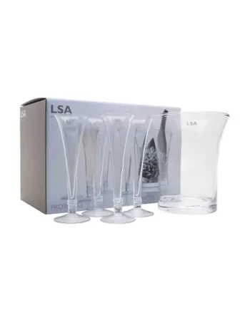 LSA Prosecco Serving Set