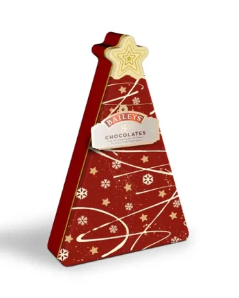 Baileys Chocolates Christmas Tree Tin 228g