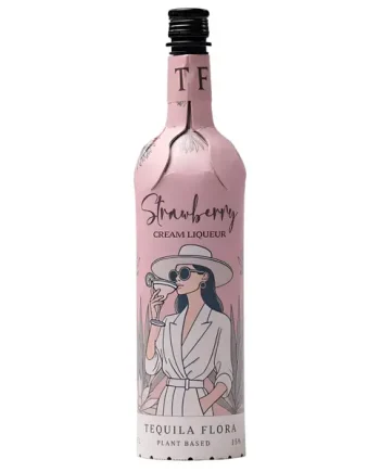 Tequila Flora Strawberry Cream Liqueur 70cl