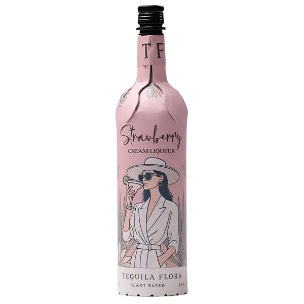 Tequila Flora Strawberry Cream Liqueur 70cl