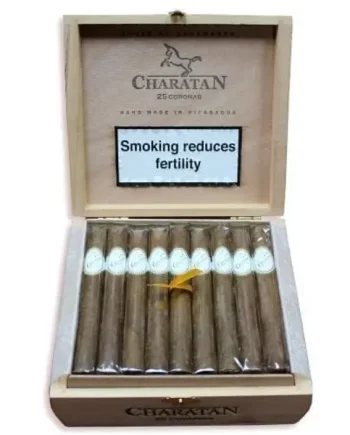 Charatan Corona Cigar Box of 25