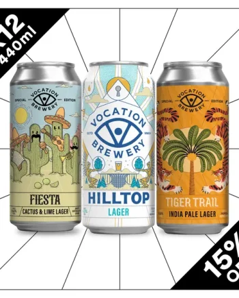 Vocation Craft Lager Mixed Case | Mixed Lager Pack | 12 x 440ml
