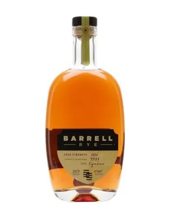 Barrell Rye Whiskey Batch 004
