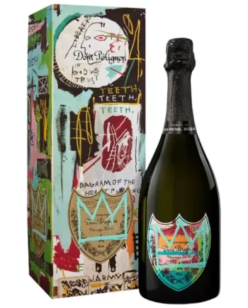 Dom Perignon 2015 Vintage Champagne Special Edition Tribute to Jean-Michel Basquiat Blue Crown 75cl
