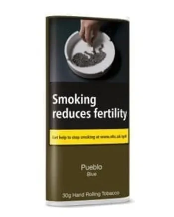 Pueblo Blue Rolling Tobacco 30g Pouch