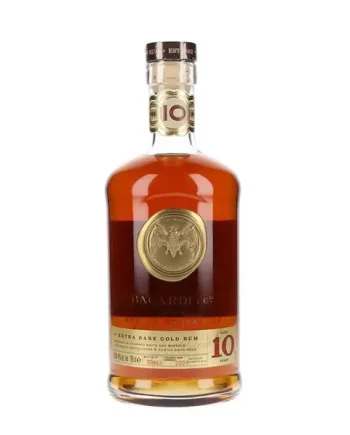 Bacardi Diez 10 Year Old Rum