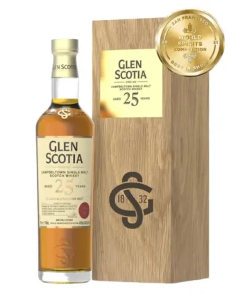 Glen Scotia 25-Year-Old Campbeltown Single Malt Scotch Whisky, 48.8%