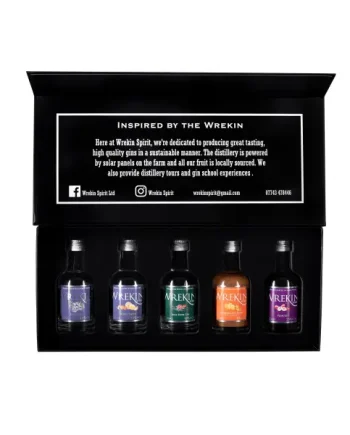 Wrekin Miniature Gin Gift Set 5x5cl