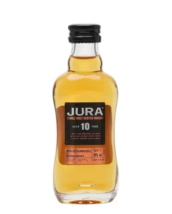 Jura 10 Year Old Single Malt Scotch Whisky Miniature 5cl