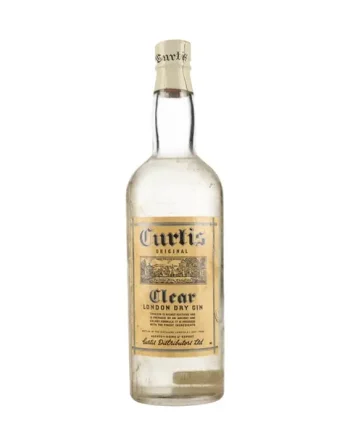 Curtis Clear Dry Gin Bot.1940s