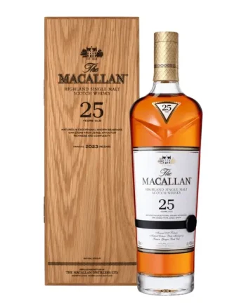 Macallan 25-Year-Old Sherry Oak, 2023 Edition, Single Malt Scotch Whisky, 43%
