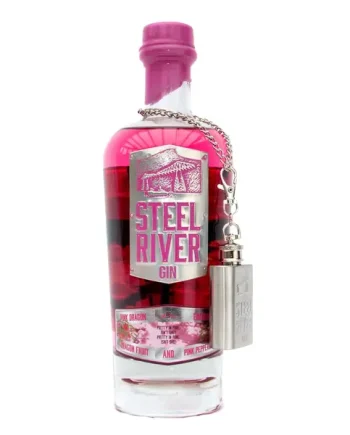Steel River Pink Dragon Fruit Gin 70cl