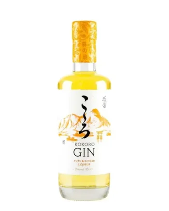 Kokoro Yuzu and Ginger Gin Liqueur 50cl