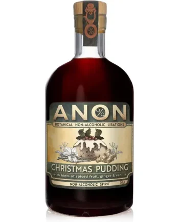 ANON Christmas Pudding Non Alcoholic Spirit 70cl