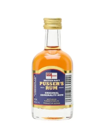 Pusser's Blue Label Rum Miniature