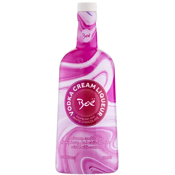 Boë White Chocolate & Raspberry Vodka Cream Liqueur 70cl