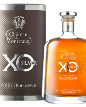 Chateau Montifaud Petite Champagne XO Silver Decanter