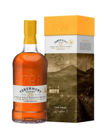 Tobermory 25-Year-Old Single Malt Scotch Whisky, 48.1%
