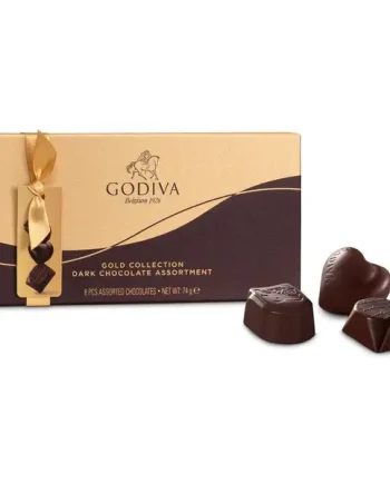 Godiva Belgium Gold Collection Dark Chocolates Giftbox 8 Pieces 74g