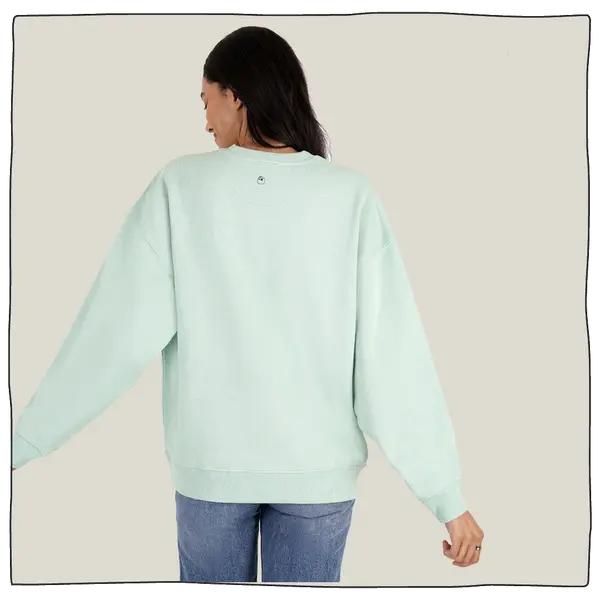 Mini Pint Sweatshirt - Washed Green