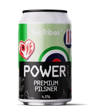 Two Tribes Power Plant Premium Pilsner 24x330ml