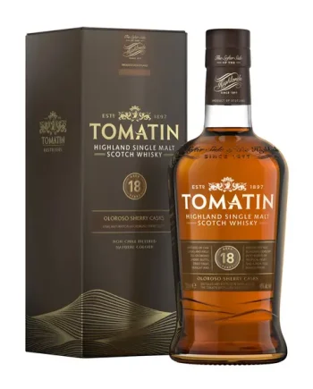 Tomatin 18 Year Old Single Malt Whisky 70cl
