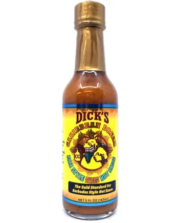 Dirty Dick's Caribbean Dreams Bajan-Style Mustard Hot Sauce (148ml)