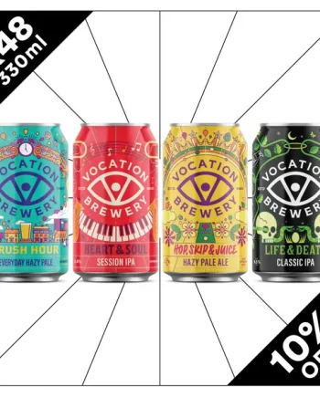 48PK Vocation Mixed Craft Beer Case | Mixed Pale Ale Pack | 48 x 330ml