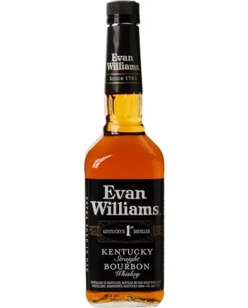 Evan Williams Black Label Kentucky Straight Bourbon Whiskey 70cl