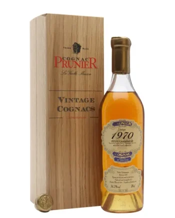 Prunier 1970 Petite Champagne Cognac