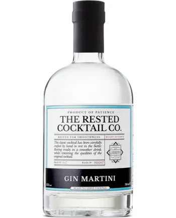The Rested Cocktail Company Ready To Drink Gin Martini 70cl