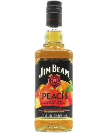 Jim Beam Peach Kentucky Straight Bourbon Whiskey 70cl