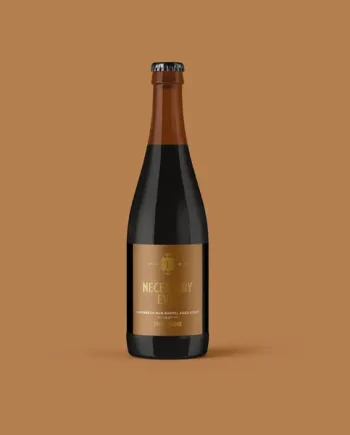 Necessary Evil, 13% ABV Caribbean Rum Barrel Aged Stout