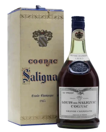 Salignac 1865 Cognac Grande Champagne Bot.1960s
