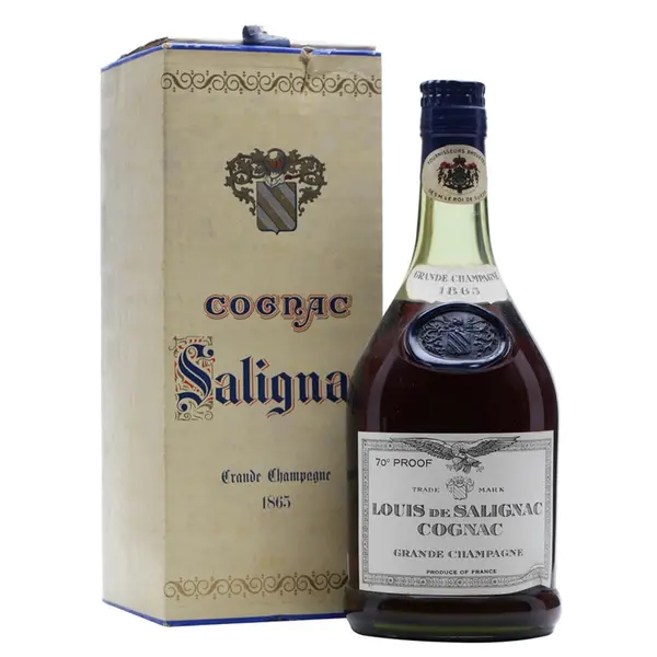 Salignac 1865 Cognac Grande Champagne Bot.1960s
