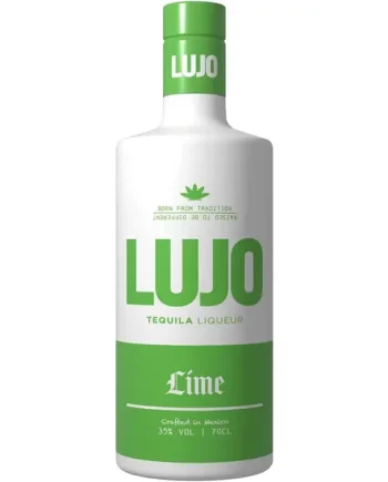 LUJO Lime Tequila Glow In The Dark Bottle 70cl