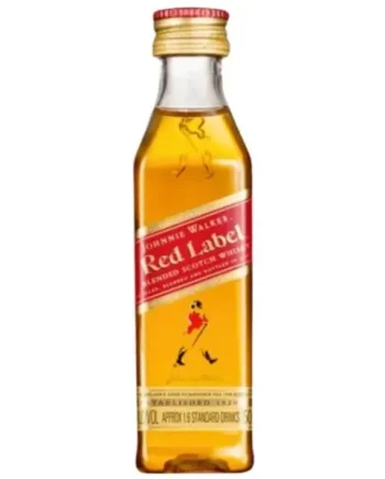 Johnnie Walker Red Label Blended Scotch Whisky Miniature 5cl