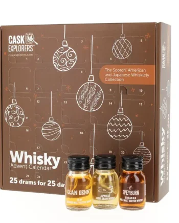 25 Day Scotch/ USA/ Japanese Whisky Advent Calendar 2023 25x3cl